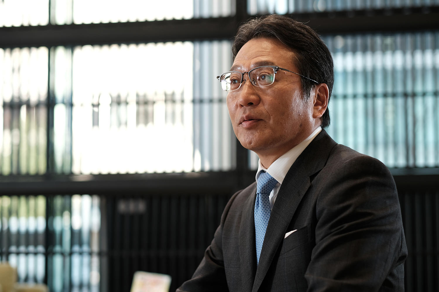 代表取締役の写真