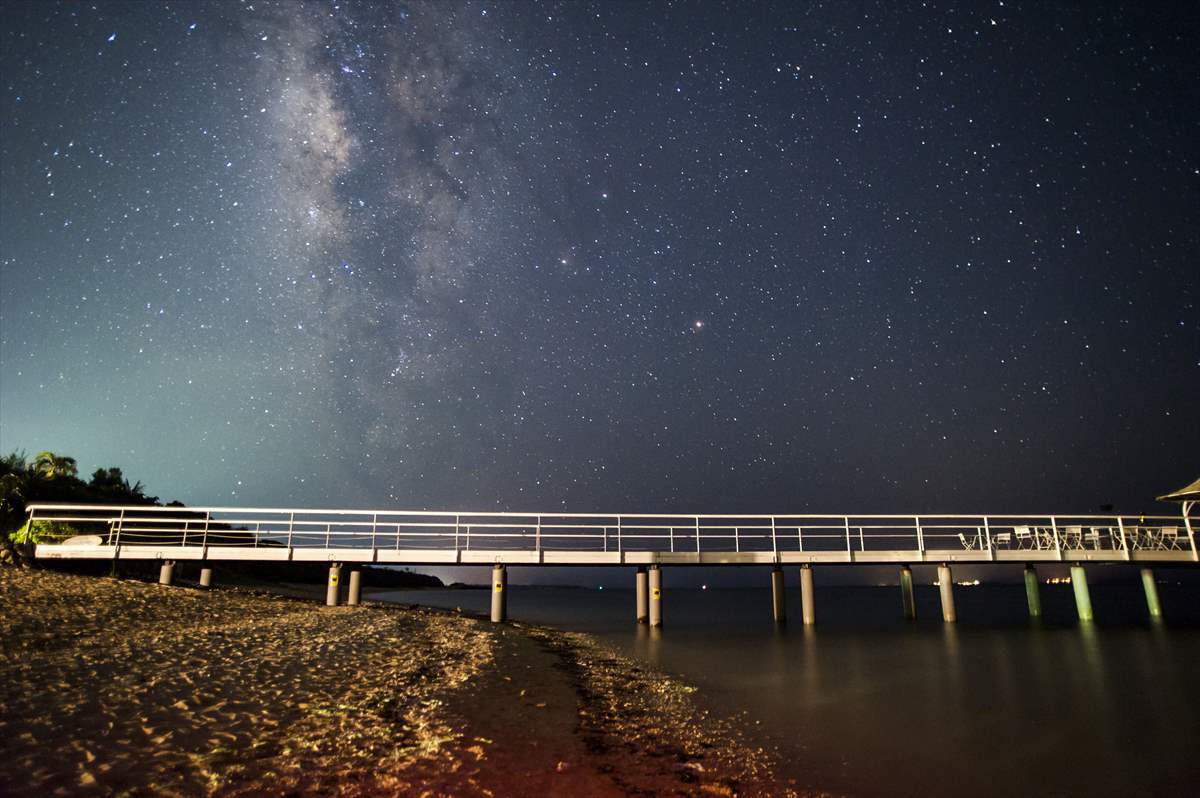 石垣島の満天の星空